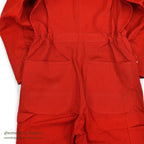 1950's HERCULES NATION-ALLS RED HBT WORK COVERALL ... 38R