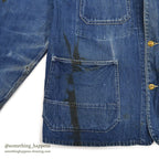 1950's HERCULES DENIM COVERALL GOOD FADED...