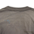 1990's BLACK FADED PLAIN POCKET T-SHIRT ...