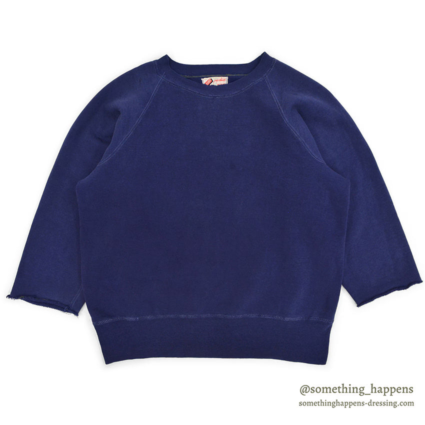 1950's AKOM NAVY FREEDOM SLEEVE BLANK SWEAT SHIRT...