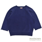 1950's AKOM NAVY FREEDOM SLEEVE BLANK SWEAT SHIRT...