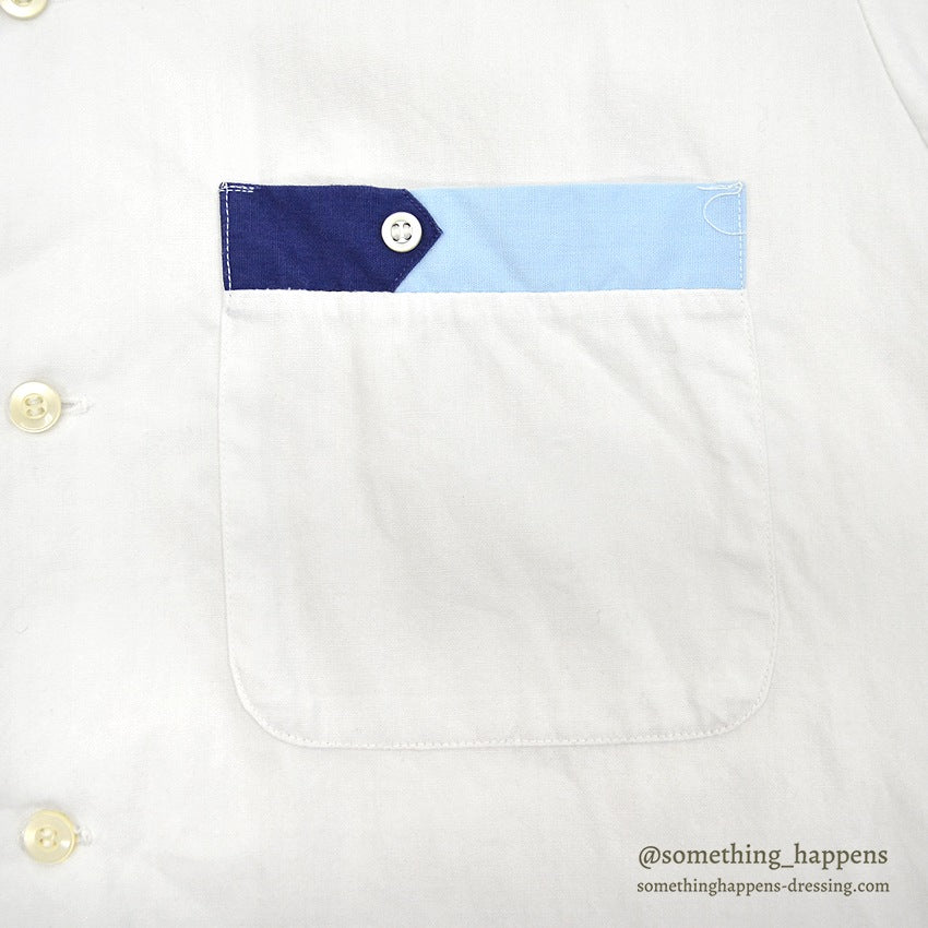 1960's TOWNCRAFT PENNEY'S ALL COTTON S/S SHIRT ... M