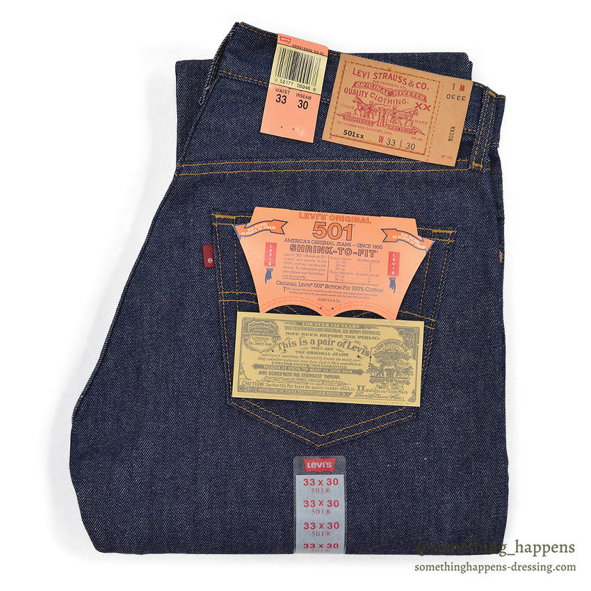 2000's DEADSTOCK Levi's 501 DENIM PANTS MEXICO 2... W33/L30