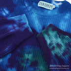 1990's PARADIGM TIE DYE COTTON KNIT SWEATER ... L