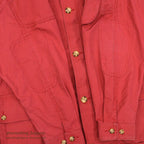 1980's~ Willis & Geiger BUSH POPLIN FIELD JACKET... L