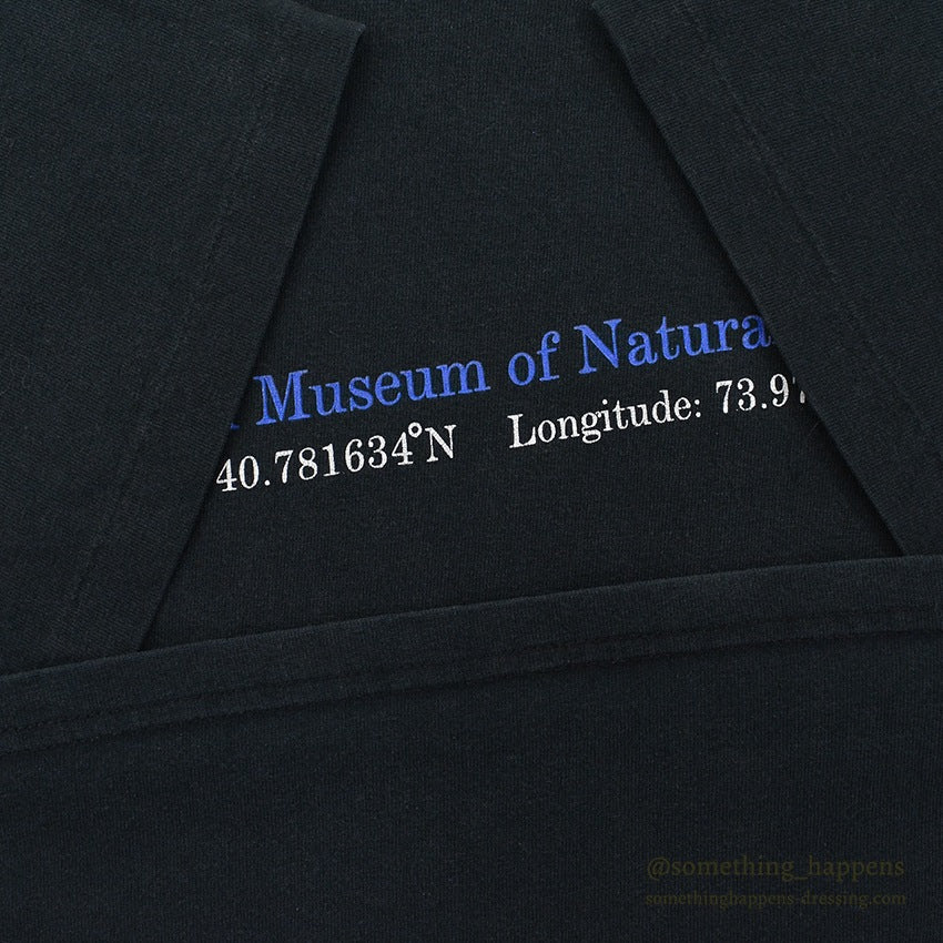 1990's anvil American Museum of Natural History T-SHIRT... L