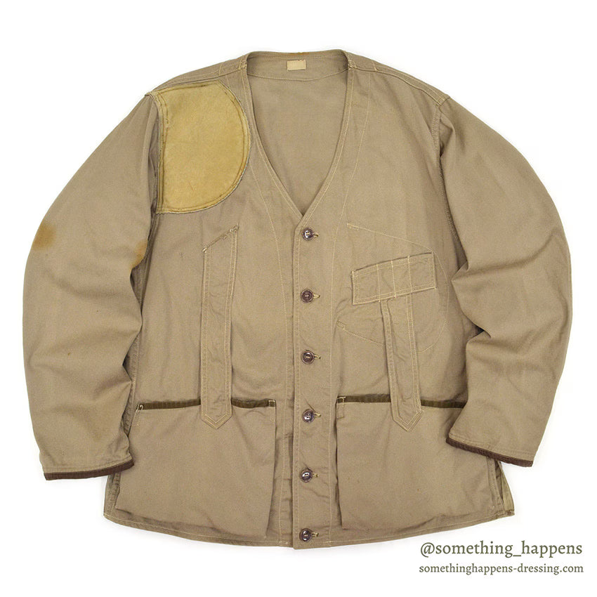 1950's MASLAND NO COLLAR SHOOTING JACKET ...