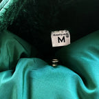 1970's MIGHTY-MAC NORSAC PRIME GOOSE DOWN VEST / GREEN ... M