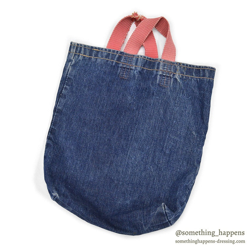 1960's~ LEVI'S BIGE DENIM TOTE BAG...