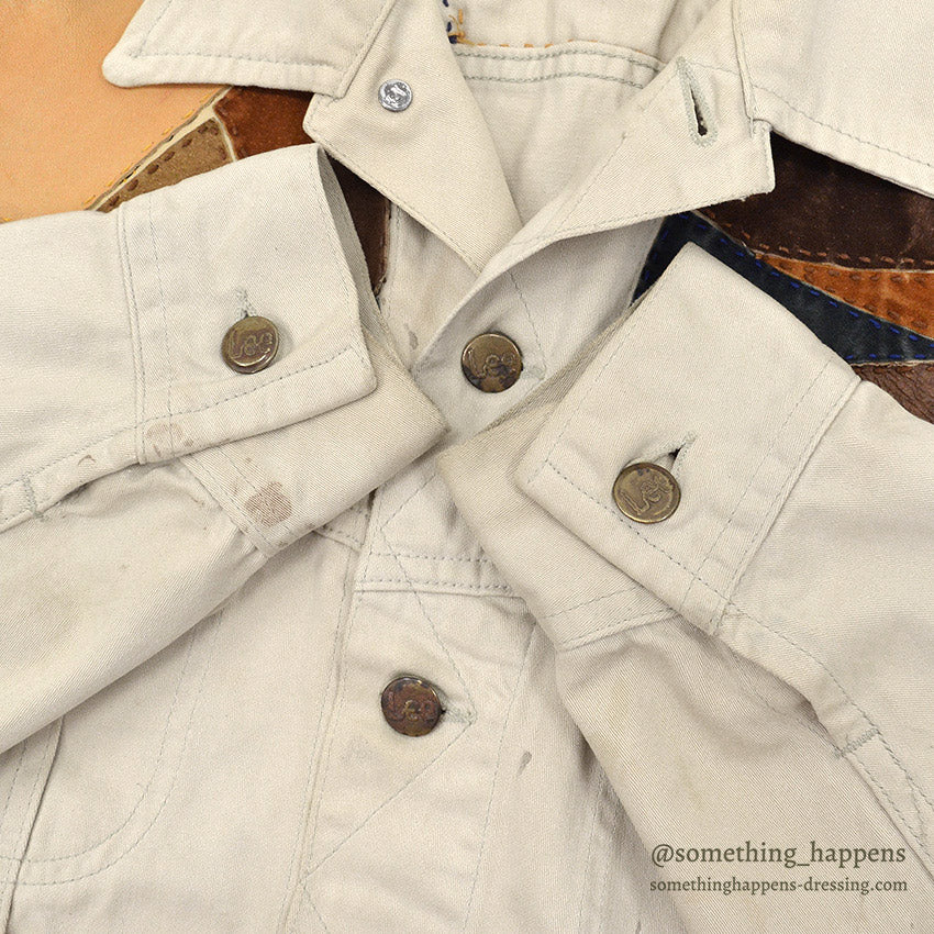 1960's Lee WESTERNER 100-J / PATCHWORK LEATHER... 42 LONG