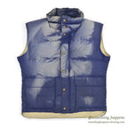 1980's REI DOWN VEST NAVY / SUN FADED ... L