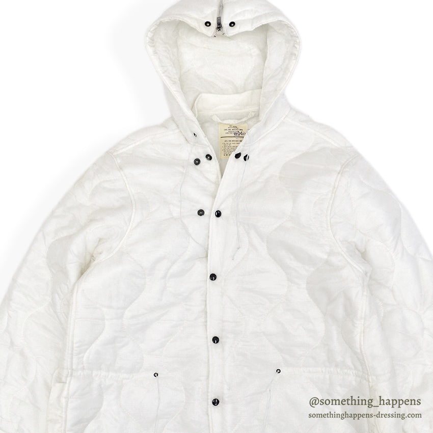 1980's U.S.MILITARY LINER, FOOD INSPECTOR'S SMOCK ... MEDIUM