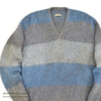 1960's TOWNCRAFT PENNEY'S MOHAIR V-NECK SWEATER...