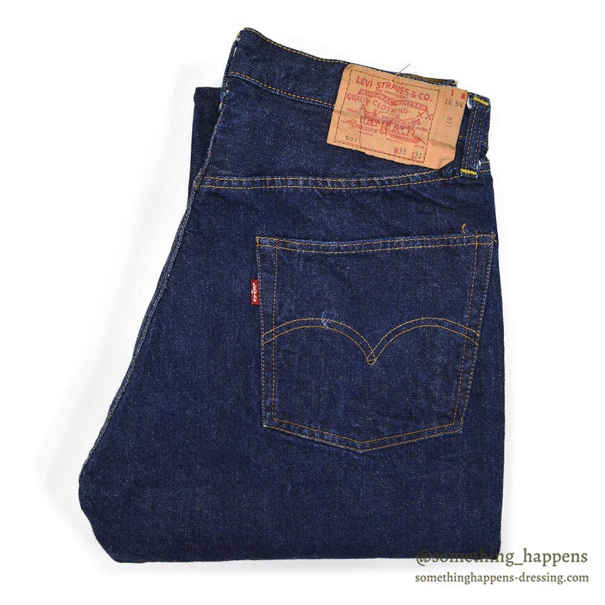 1970's LEVI'S 501 BIGE / ONE WASHED... W32/L28