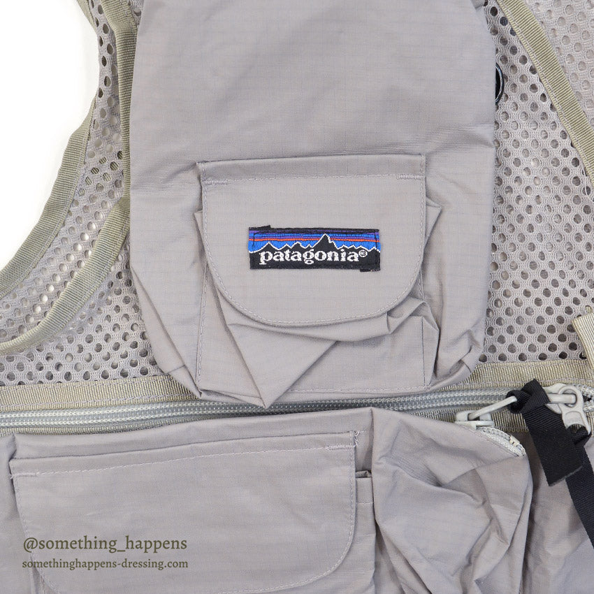 1980's DEADSTOCK PATAGONIA MESH MASTER FISHING VEST ... XL