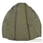 1940's USARMY WW2 M-43 HBT JACKET / PAINT SPLATTER...