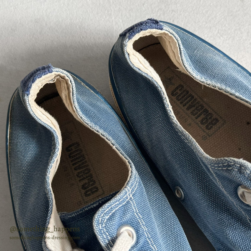1970's CONVERSE CHUCK TAYLOR BLUE OX / FADED... 11