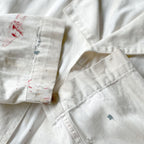 1950's~ PAINT SPLATTER HBT SERVICE COAT... 42