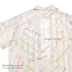 1950's~ NEAL E. THORSEN SIGNATURE EMBROIDERY S/S SHIRT...