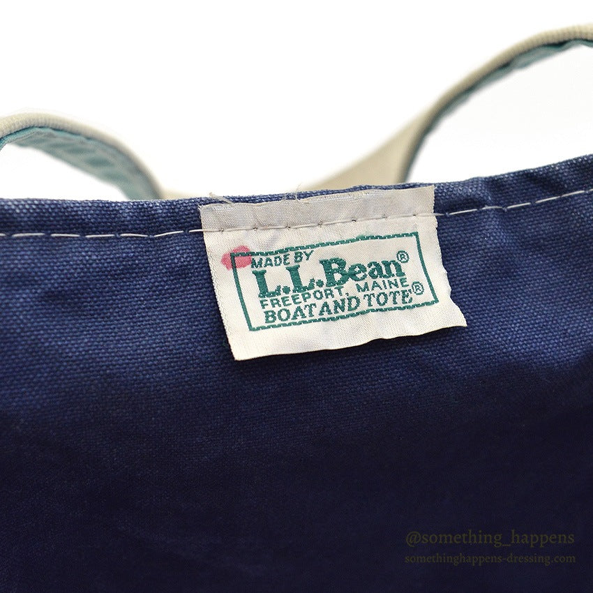 1990's L.L.BEAN BOAT AND TOTE / RARE COLOR ... LARGE