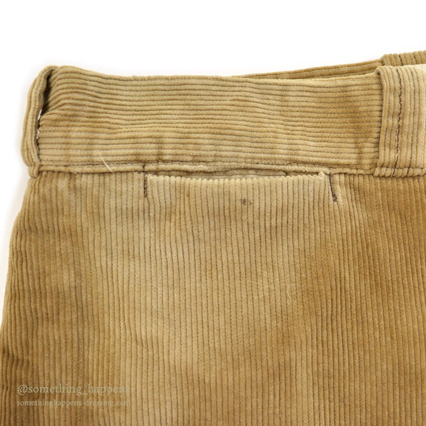 1960's SWEET-ORR CORDUROY WORK PANTS / SUN FADED ... W36/L29
