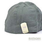 1960's DEADSTOCK USAF CAP, UTILITY, MAN'S COTTON SATEEN SAGE GREEN... 71/2