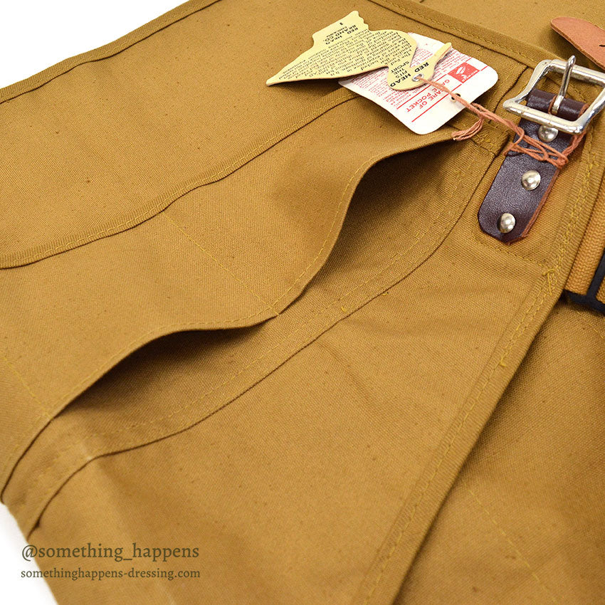 1950's DEADSTOCK RED HAED HUNTING VEST...M