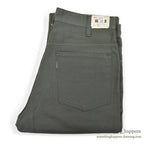 1960's DEADSTOCK LEVI'S 518 COTTON TWILL PANTS / IRREGULAR ... W32/L30