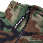 BLACK MOUNTAIN WOODLAND CAMO FLEECE JACKET...L