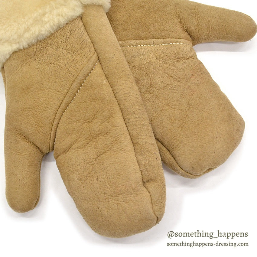 ~1990's MOUTON SHEARLING MITTENS ...
