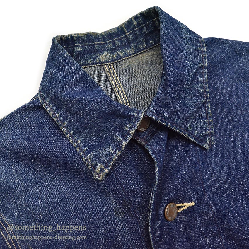 1940's~ UNKNOWN DENIM COVERALL  ...