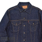 1960s LEVI'S 70505-0317 BIG E DENIM JACKET BLANKET / Transition Period ... 44