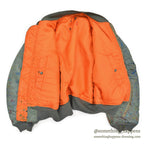 1960's USAF MA-1 FLIGHT JACKET / PAINT SPLATTER...L