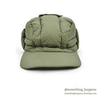1960's EDDIE BAUER DOWN CAP / OLIVE...S