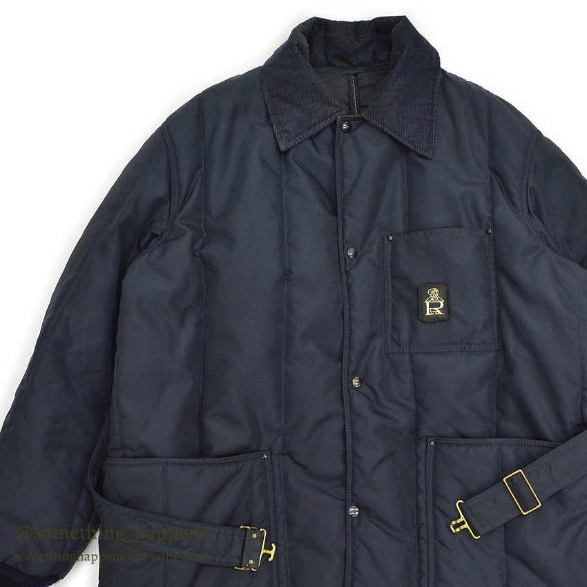 1980's~ REFRIGIWEAR IRON-TUFF INSPECTOR JACKET... XL