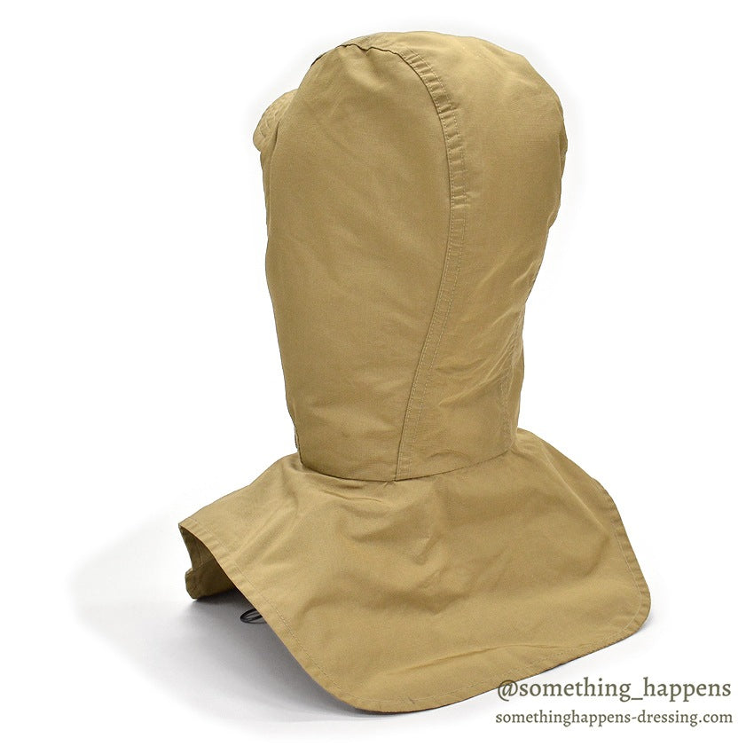 1980's EDDIE BAUER DOWN HOODIE NECK CAPE...M