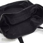 1980's~ JANTZEN BLACK COTTON TOTE BAG ...