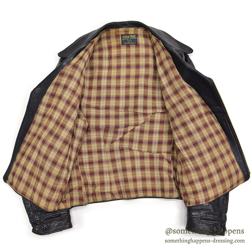 1940's TOP NOTCH LEATHER SPORTS JACKET ... 42