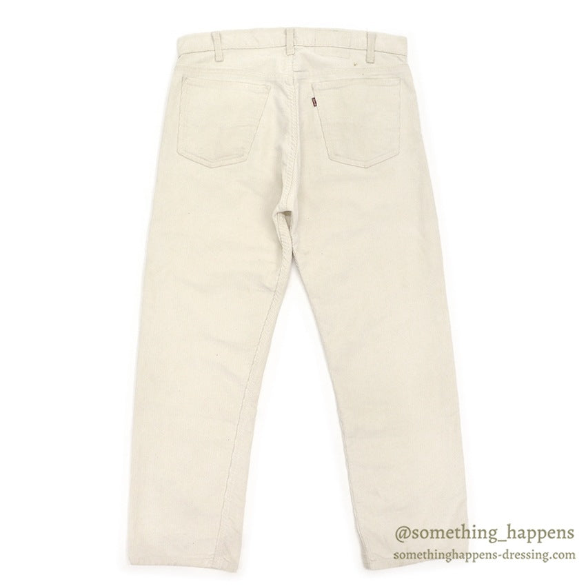 1980's Levi's 521 CORDUROY PANTS...W35/L29