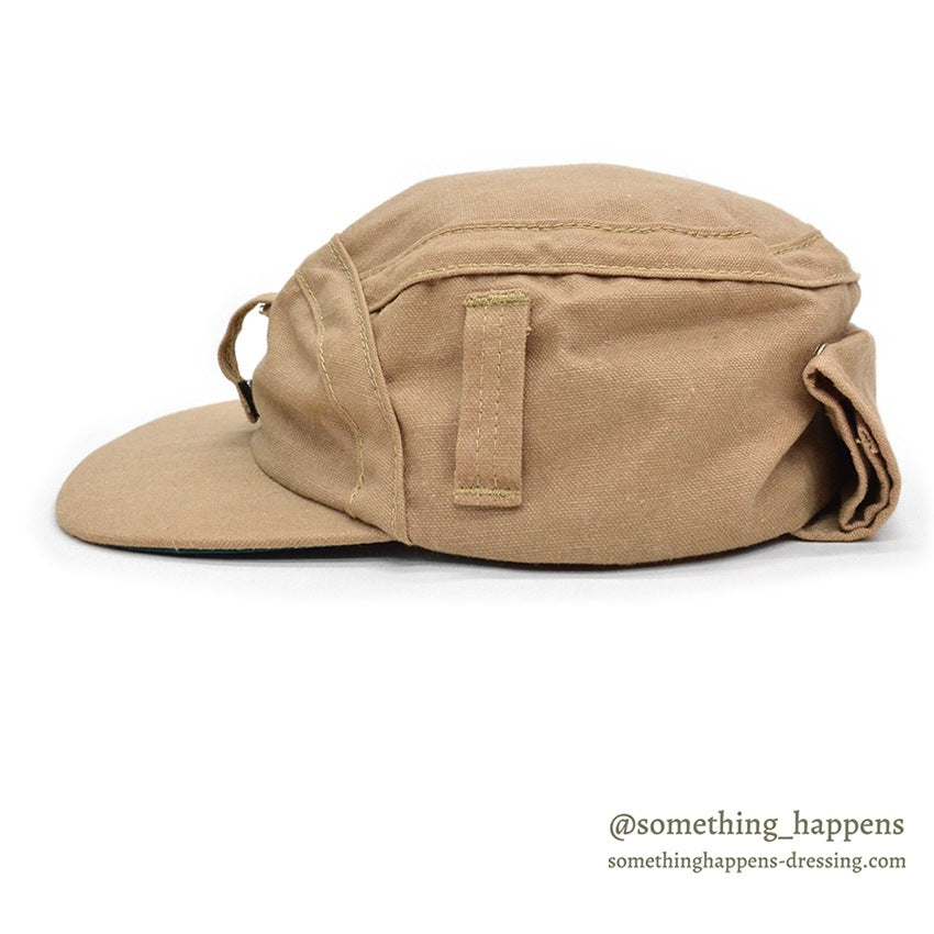 1980's EDDIE BAUER SAFARI CAP / NECK GUARD...L