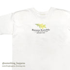 1990's BANANA REPUBLIC A WALK IN THE WOODS, AUTUMN 1992 T-SHIRT ... L
