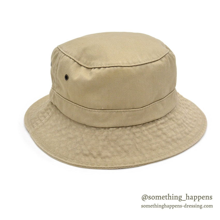 1990's ORVIS DOG EMBROIDERY HAT / TAN... L/XL