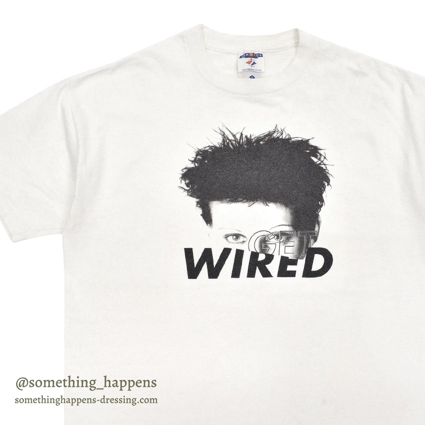 1990's JERZEES GET WIRED T-SHIRT... L