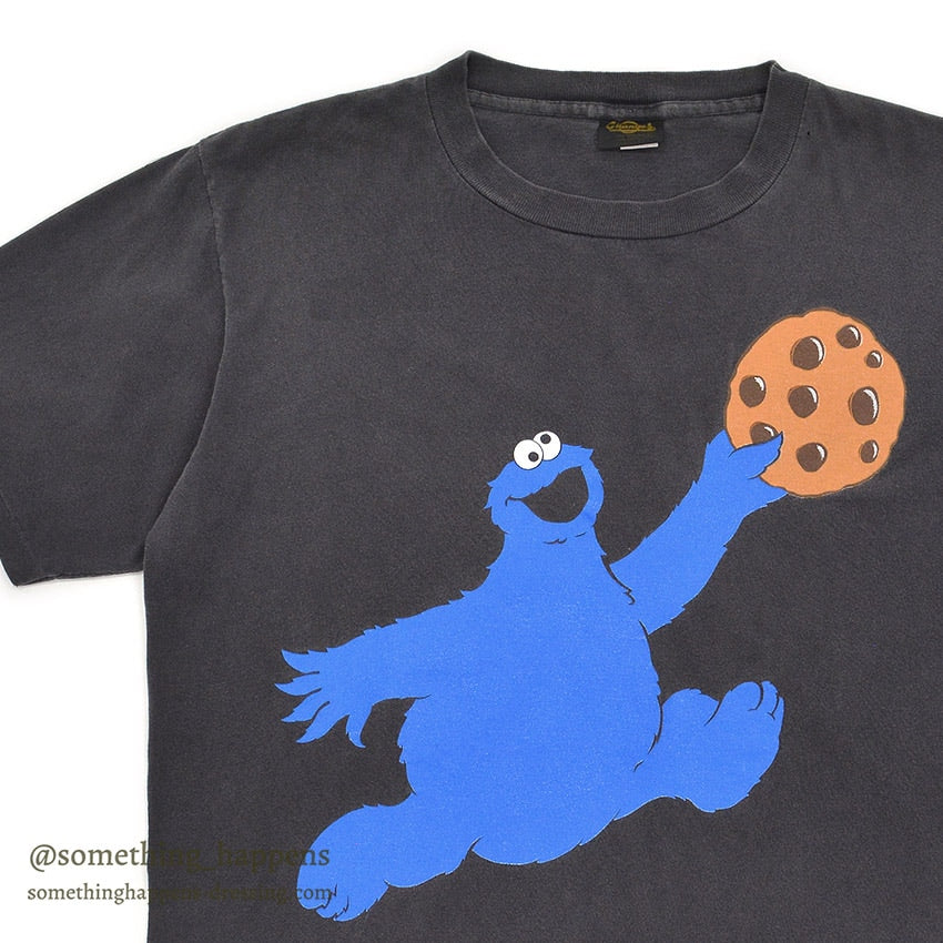 1990's CHANGES COOKIE MONSTER JUST EAT IT T-SHIRT ... XL
