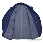1950's~ BLUE GEM DENIM COVERALL / DARK AND EXCELLENT...