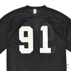 1960's SOUTHERN ATHLETIC FOOTBALL MESH JERSEY / BLACK ... XL