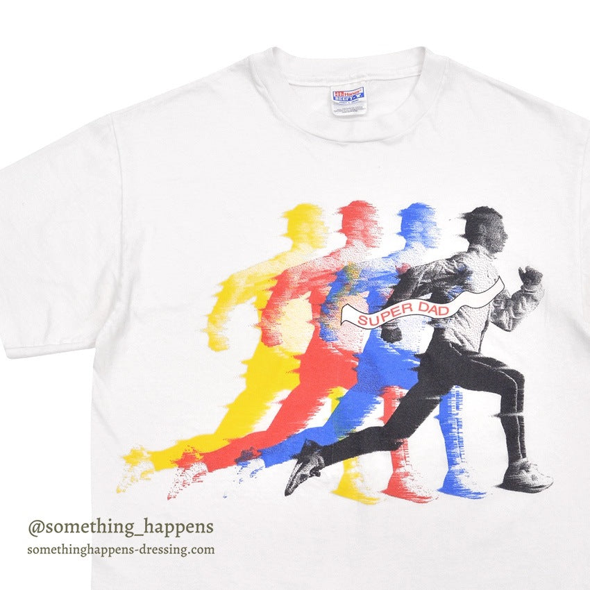 1990's HANES SUPER DAD T-SHIRT... L