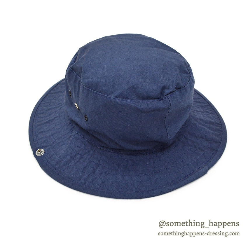 1980's DEADSTOCK COLUMBIA TECHNICLOTH SUN HAT / NAVY ... L
