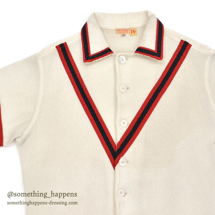 1950's BAILEY AND HIMES, INC. INDIAN HEAD PATCH PILE SHIRT ... 42