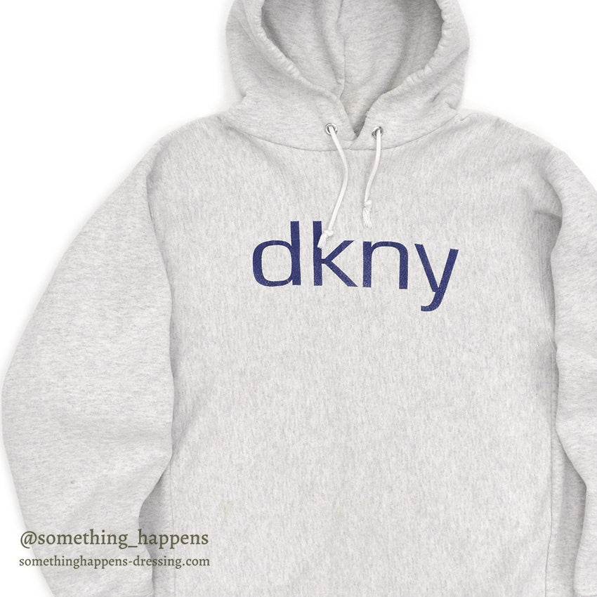 1990's DKNY JEANS TYPE REVERSE WEAVE SWEAT PARKA ...